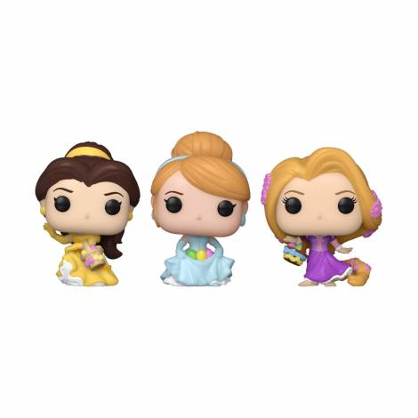 Funko Pocket Pop! 3-Pack Easter 2025: Princess - Belle, Cinderella, Rapunzel Vinyl Figure