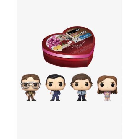 Funko Pocket Pop! 4-Pack Mystery Box: The Office - Happy Valentine's Day (Special Edition) (889698604574)