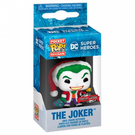 Funko Pocket Pop!: DC Holiday - Joker (WMT) Vinyl Figure Keychain