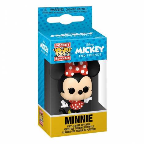 Funko Pocket Pop! Disney: Mickey and Friends - Minnie Vinyl Figure Keychain