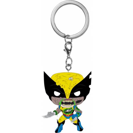 Funko Pocket POP! Keychain: Marvel Zombs - Wolverine Vinyl Figure Keychain