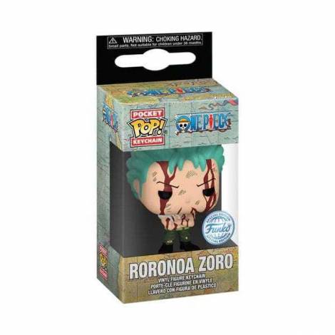 Funko Pocket Pop! One Piece S6 - Roronoa Zoro Vinyl Figure Keychain