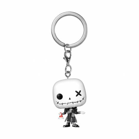 Funko Pocket Pop!: The Nightmare Before Christmas (Patchwork) - Jack Skellington Vinyl Figure Keychain