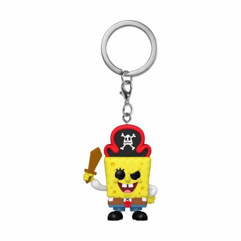 Funko Pocket Pop!: The SpongeBob Movie: Search for SquarePants - SpongeBob SquarePants (Pirate) Vinyl Figure Keychain