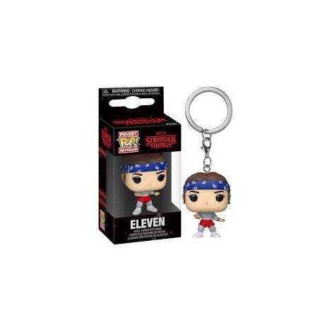 Funko Pocket Pop!: Stranger Things - Eleven (with Bandana) Vinyl Figure Keychain