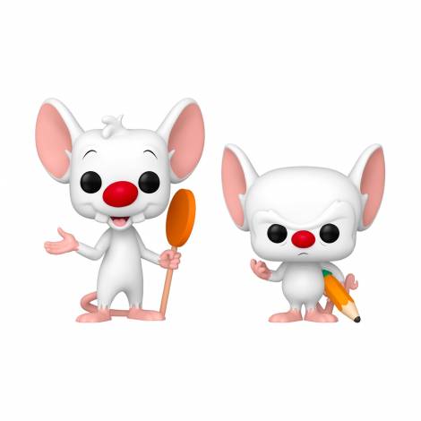 Funko Pop! 2-Pack Animation: Pinky & The Brain Vinyl Figures