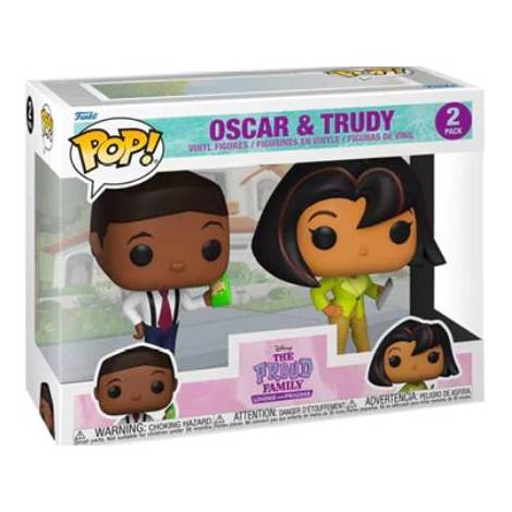 Funko Pop! 2-Pack Disney: The Proud Family Louder  Prouder - Oscar  Trudy (Special Edition) Vinyl Figures