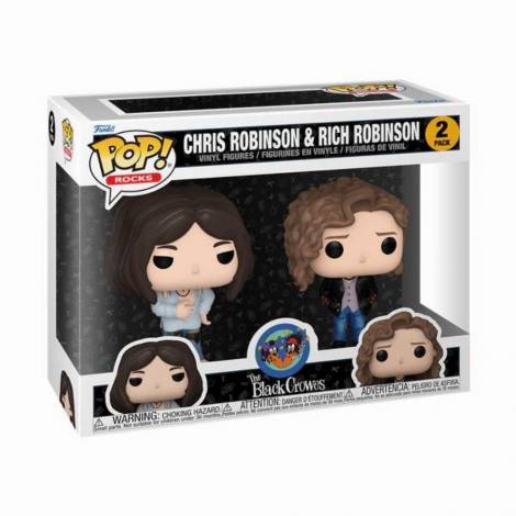 Funko Pop! 2-Pack Rocks: The Black Crowes - Chris Robinson  Rich Robinson Vinyl Figures