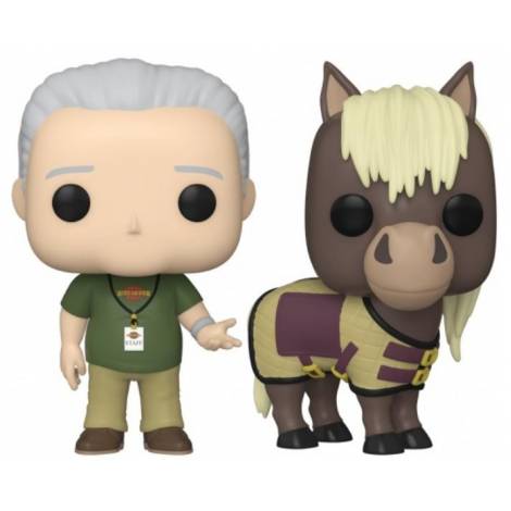 Funko Pop! 2-Pack Television: Parks and Recreation - Lil Sebastian  Jerry Harvest Festival (Special Edition) Vinyl Figures