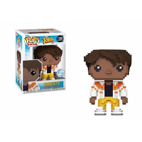 Funko Pop! 8-Bit: X-Men 97 - Roberto (Special Edition) #1309 Bobble-Head Vinyl Figure