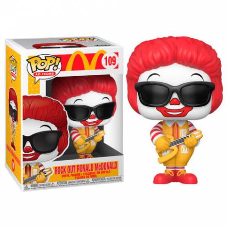 Funko POP! Ad Icons: McDonalds- Rock Out Ronald #109 Vinyl Figure