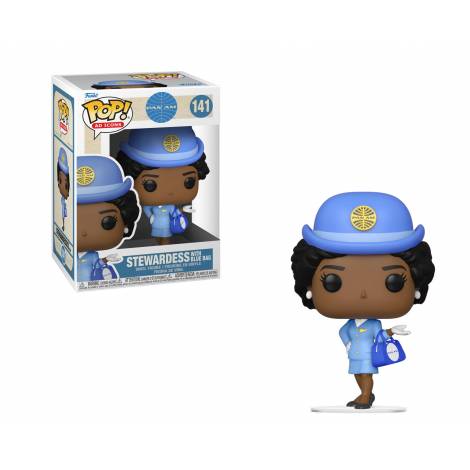Funko POP! Ad Icons: Pan Am - Stewardess with Blue Bag #141 Vinyl Figure