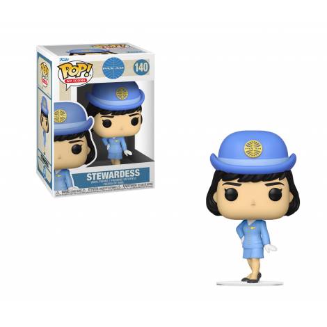 Funko POP! Ad Icons: Pan Am - Stewardess without Bag #140 Vinyl Figure