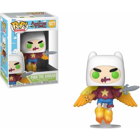 Funko Pop! Animation: Aventure Time - Finn The Human #1077 Vinyl Figure (889698577878)