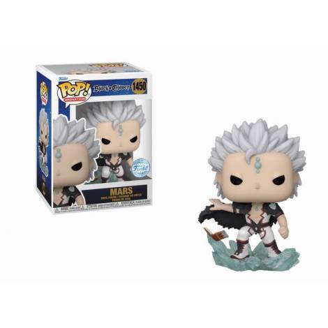 Funko Pop! Animation: Black Clover - Mars (with Book) (Special Edition) #1450 Vinyl Figure