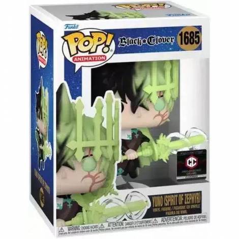 Funko Pop! Animation: Black Clover - Yuno (Spirit of Zephyr) (Special Edition) #1685 Vinyl Figure