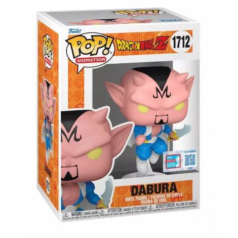 Funko Pop! Animation: Dragon Ball Z – Dabura (NYCC Convention 2024 Exclusive) #1712 Vinyl Figure