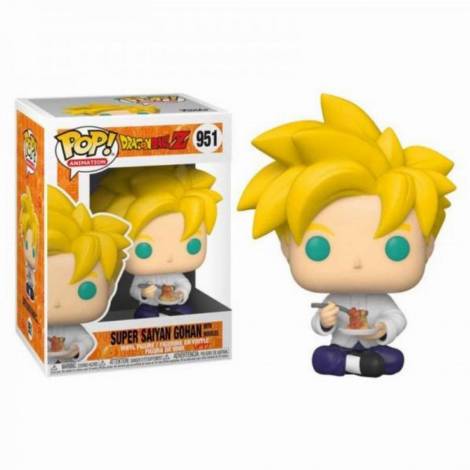 Funko Pop! Animation: Dragon Ball Z - Super Saiyan Gohan Eating Noodles #951