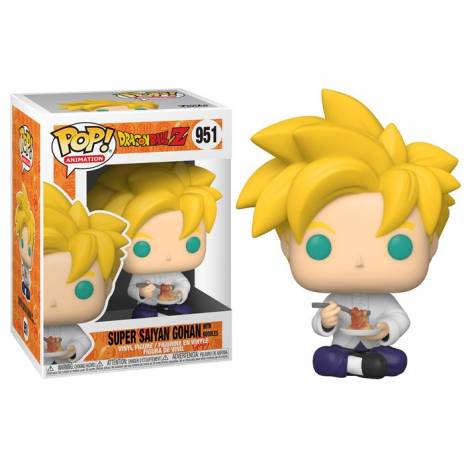 Funko POP! Animation: Dragonball Season 9 - Super Saiyan Gohan w/Noodles #951 Vinyl Figure (48665)
