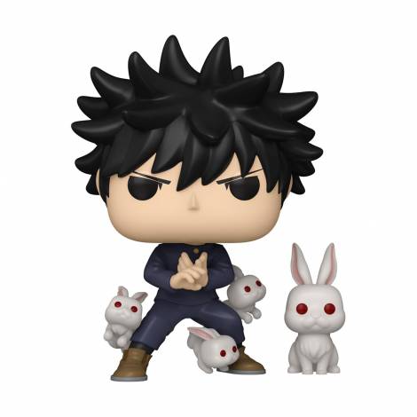 Funko Pop! Animation: Jujutsu Kaisen - Megumi Fushiguro (with Rabbit) #1883 Vinyl Figure