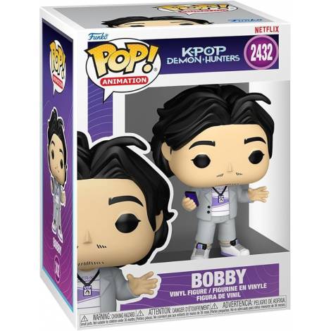 Funko Pop! Animation: K-Pop Demon Hunters - Bobby #2432 Vinyl Figure