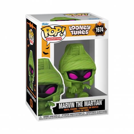 Funko Pop! Animation: Looney Tunes Halloween - Marvin (Mummy​) # Vinyl Figure