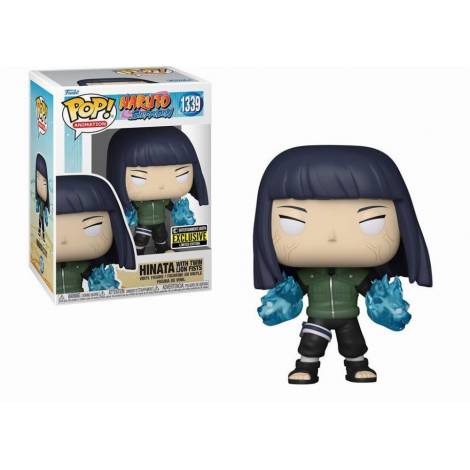 Funko Pop! Animation: Naruto - Hinata with Twin Lion Fists* (Glows in the Dark) (Special Edition) #1339 Vinyl Figure