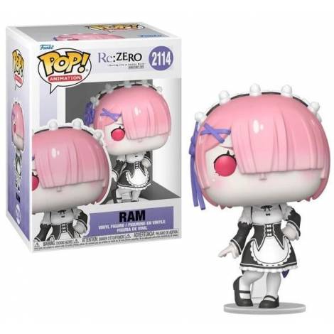 Funko Pop! Animation: Re:ZERO: Starting Life in Another World - Ram #2114 Vinyl Figure