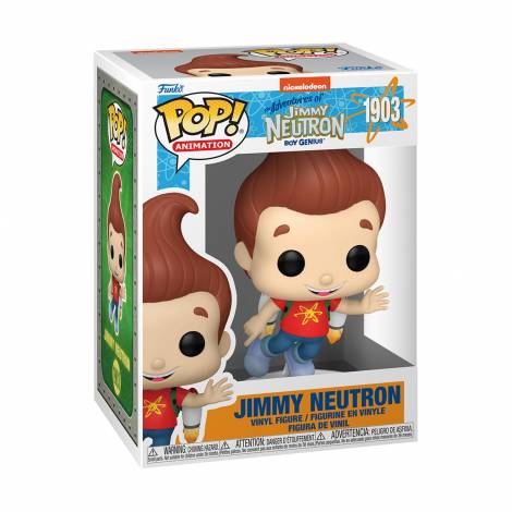 Funko Pop! Animation: The Adventures of Jimmy Neutron Boy Genius - Jimmy Neutron #1903 Vinyl Figure