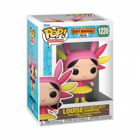 Funko Pop! Animation: The Bob's Burgers Movie - Louise Itty Bitty Ditty Committee #1220 Vinyl Figure
