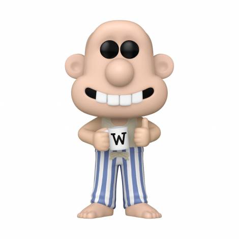 Funko Pop! Animation: Wallace  Gromit - Wallace (in Pajamas) #1744 Vinyl Figure