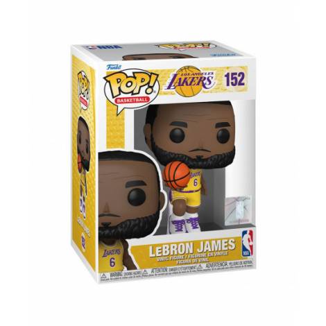 Funko Pop! Basketball: NBA Lakers - LeBron James #152 Vinyl Figure