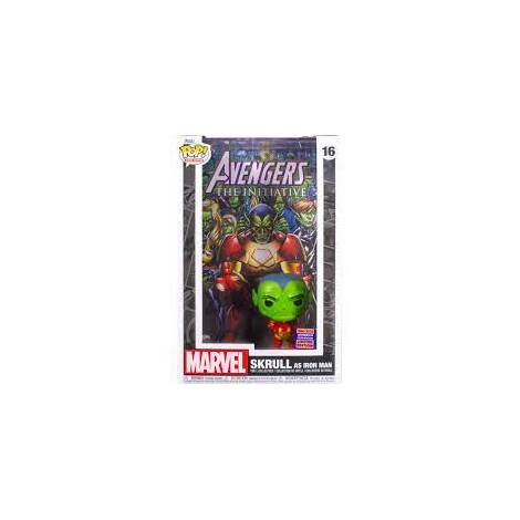 Funko Pop! Comic Covers: Marvel Avengers The Initiative - Skrull as Iron Man (Wondrous Convention Limited Edition) #16 Vinyl Figure