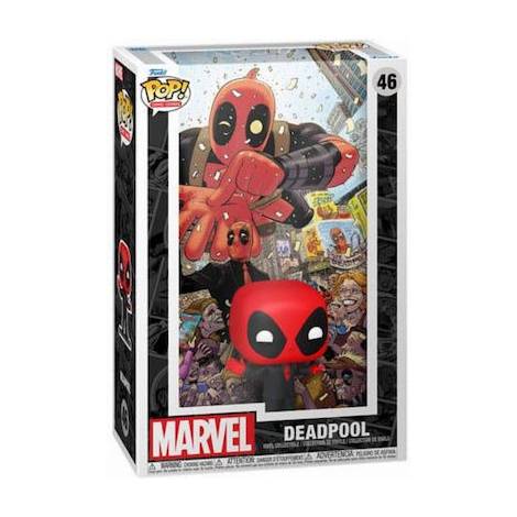Funko Pop! Comic Covers: Marvel Deadpool (2025) - Deadpool (in Black Suit) #46 Vinyl Figure