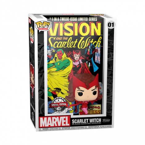 Funko Pop! Comic Covers: Marvel - Scarlet Witch (Special Edition) #01 Vinyl Figure