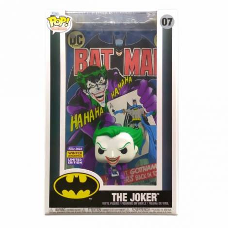 Funko Pop! DC Comic Covers: Batman - The Joker (Convention Limited Edition) #07 Vinyl Figure