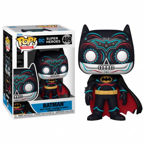 Funko POP! DC Super Heroes - Batman (Dia De Los DC) #409 Vinyl Figure