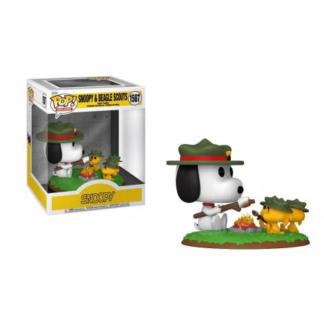 Funko Pop! Deluxe: Beagle Scouts 50th Anniversary - Snoopy with WS (Camping) # Vinyl Figure