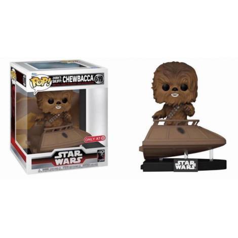 Funko Pop! Deluxe Disney: Star Wars Return of The Jedi: Jabbas Skiff: Chewbacca (Special Edition) #619 Bobble-Head Vinyl Figure