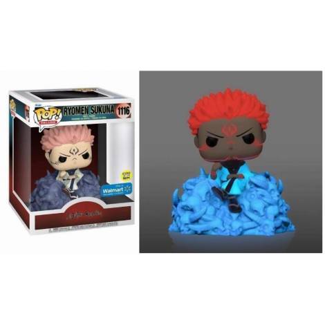 Funko Pop! Deluxe: Jujutsu Kaisen - Ryomen Sukuna (Glows in the Dark) (Special Edition) #1116 Vinyl Figure