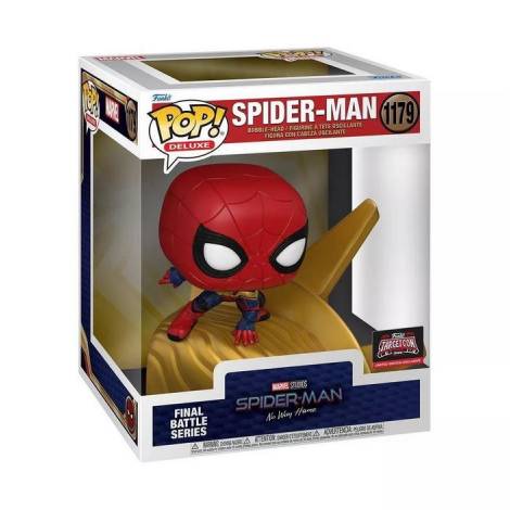 Funko Pop! Deluxe: Marvel: Spider-Man No Way Home - Spider-Man (Special Edition) #1179 Bobble-Head Vinyl Figure