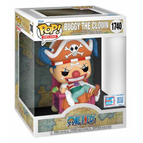 Funko Pop! Deluxe: One Piece – Buggy the Clown (NYCC Convention 2024 Exclusive) #1740 Vinyl Figure