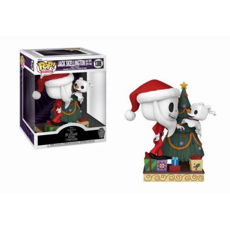 Funko Pop! Deluxe: The Nightmare Before Christmas - Jack Skellington and Zero with Tree #1386 Vinyl Figure