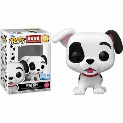 Funko Pop! Disney: 101 Dalmatians - Patch (Flocked) (Special Edition) #1684 Vinyl Figure