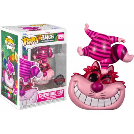 Funko Pop! Disney: Alice in Wonderland - Cheshire Cat* (Standing on Head with) (Special Edition) CHASE #1199 Vinyl Figure - με χτυπημένο κουτάκι