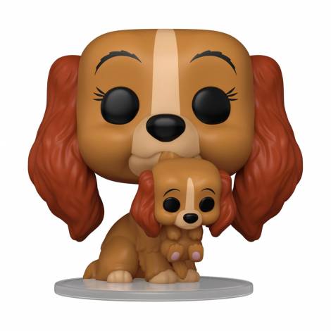 Funko Pop! Disney: Lady & the Tramp (70th Anniversary) - Lady with Puppy #1553 Vinyl Figure