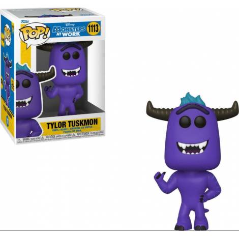 Funko POP! Disney: Monsters at Work - Tylor Tuskmon #1113 Vinyl Figure (57381)