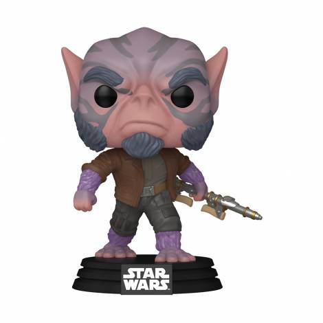 Funko Pop! Disney: Star Wars The Mandalorian & Grogu - Zeb Orrelios #822 Bobble-Head Vinyl Figure