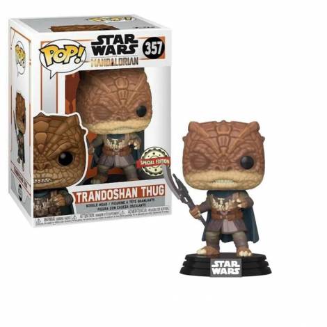 Funko Pop! Disney Star Wars The Mandalorian - Trandoshan Thug (Special Edition) #357 Bobble-Head Vinyl Figure