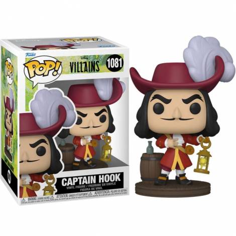 Funko Pop! Disney Villains: Peter Pan - Captain Hook #1081 Vinyl Figure